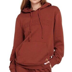 NWT Spiritual Gangster Warrior Cotton Hoodie Rust Brown Size L $128 [jb]